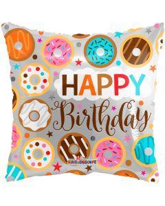 Happy Birthday Themed Foil Balloon - 18" in.