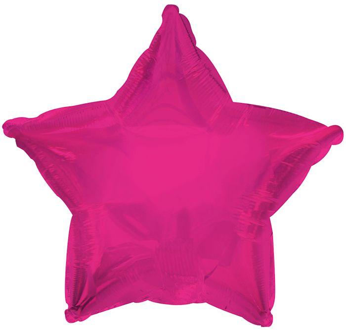 5 Pack Star Shaped Foil Balloon 9"  (Choose your color) Flat