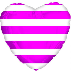 2 Heart Shaped Foil Balloon 18" in (Choose your color)