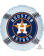 Houston Astros Foil Balloon 18"