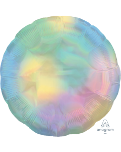 Iridescent and Ombre Mylar Round ( Choose Your Color ) 18"