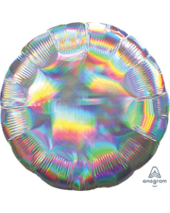 Iridescent and Ombre Mylar Round ( Choose Your Color ) 18"