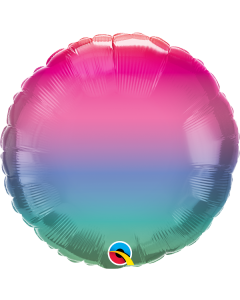 Iridescent and Ombre Mylar Round ( Choose Your Color ) 18"