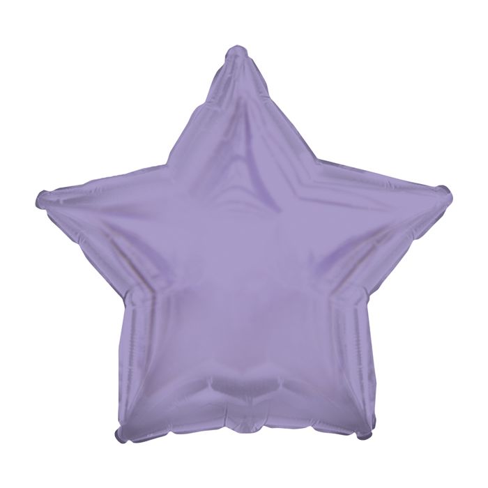 2 Star Shaped Foil Balloon 18" in each (Choose your color) Flat