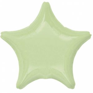 5 Pack Star Shaped Foil Balloon 9"  (Choose your color) Flat