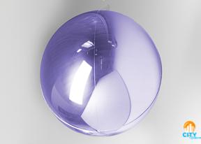 Mini Orb Foil Balloon Spheres 7 in.