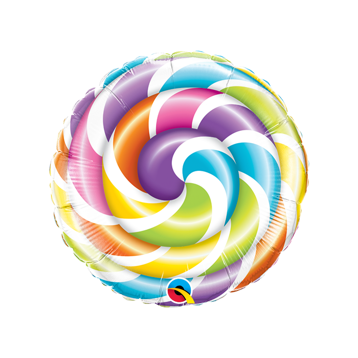 Lollipop Swirl Candy 9"