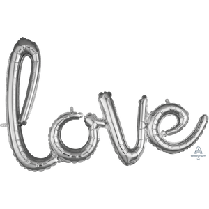 Love Script Foil Balloon - 36" in each (Choose your color)