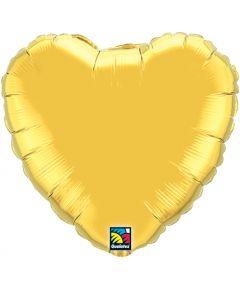 5 Heart Shaped Foil Balloon 4" Package (Choose your color)