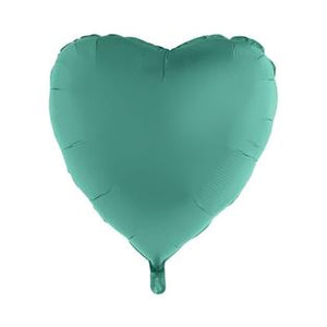 5 Heart Shaped Foil Balloon 9" Package(Choose your color)