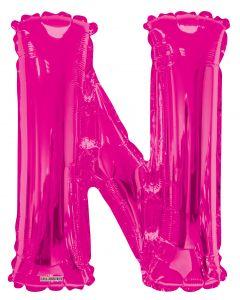 Letters A to Z Hot Pink Foil Balloon - 14" and 34" in each. (Choose your letter and Size)