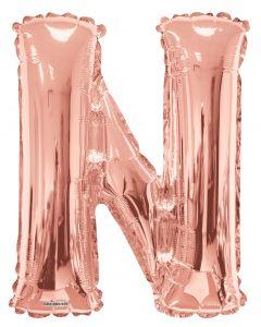 Letters A to Z Rose Gold Foil Balloon - 14" in and 34" in (Choose Size And Letter)