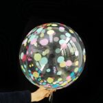 Bubble Balloon Printed ( Choose Your Color )