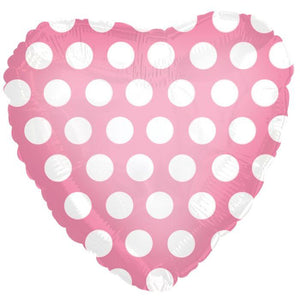 2 Heart Shaped Foil Balloon 18" in (Choose your color)