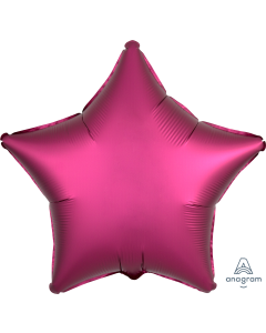 2 Satin Star Shaped Foil Balloon 18" Package (Choose your color)