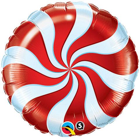 18" Candy Swirl Red