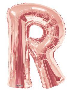 Letters A to Z Rose Gold Foil Balloon - 14" in and 34" in (Choose Size And Letter)