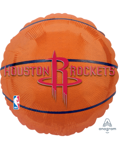 Houston Rockets Ball Foil Balloons 18"