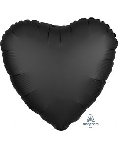 2 Satin Luxe Heart Anagram 18" (Choose Your Color)