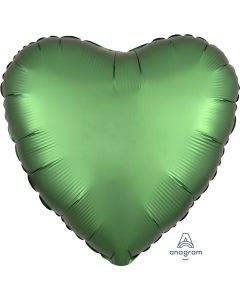 2 Satin Luxe Heart Anagram 18" (Choose Your Color)