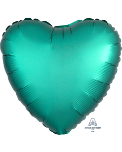 2 Satin Luxe Heart Anagram 18" (Choose Your Color)