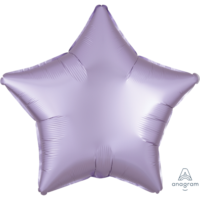 2 Satin Star Shaped Foil Balloon 18" Package (Choose your color)