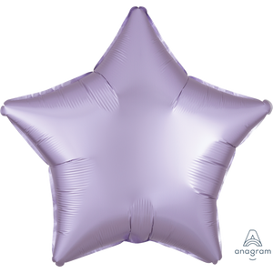 2 Satin Star Shaped Foil Balloon 18" Package (Choose your color)