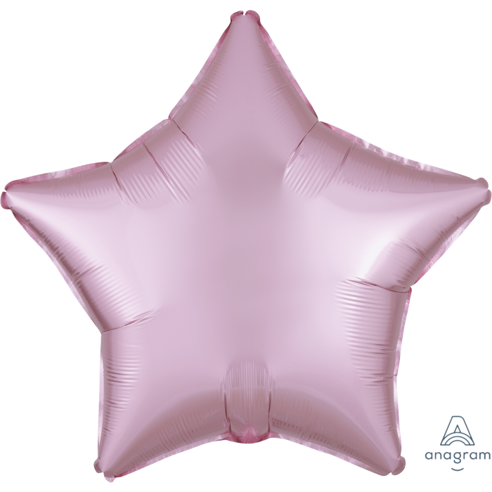 2 Satin Star Shaped Foil Balloon 18" Package (Choose your color)