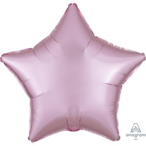 2 Satin Star Shaped Foil Balloon 18" Package (Choose your color)