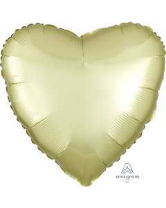 2 Satin Luxe Heart Anagram 18" (Choose Your Color)