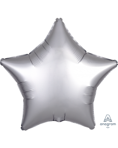 2 Satin Star Shaped Foil Balloon 18" Package (Choose your color)