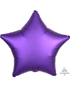 2 Satin Star Shaped Foil Balloon 18" Package (Choose your color)