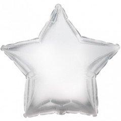 2 Star Shaped Foil Balloon 18" in each (Choose your color) Flat