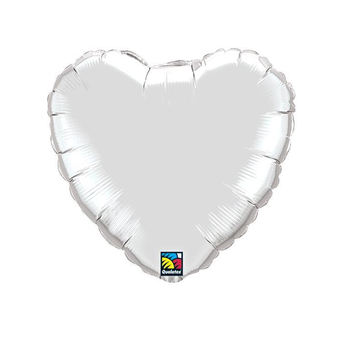 2 Heart Shaped Foil Balloon 18" in (Choose your color)