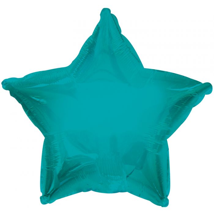 2 Star Shaped Foil Balloon 18" in each (Choose your color) Flat