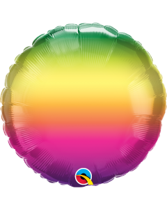 Iridescent and Ombre Mylar Round ( Choose Your Color ) 18"