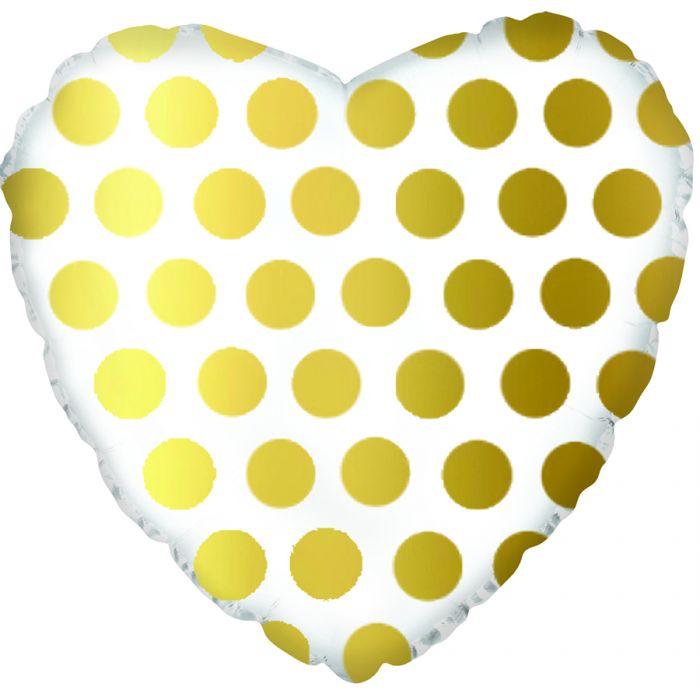 2 Heart Shaped Foil Balloon 18" in (Choose your color)