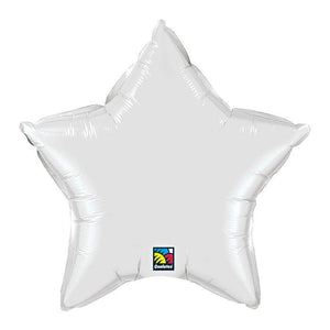 5 Pack Star Shaped Foil Balloon 9"  (Choose your color) Flat