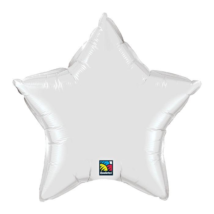 5 Pack Star Shaped Foil Balloon  4"  (Choose your color) Flat