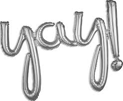 Script Foil Balloons - 39" in each (Choose your Theme)