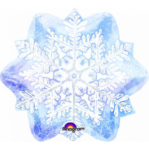 Let It Snow Snowflake 18"