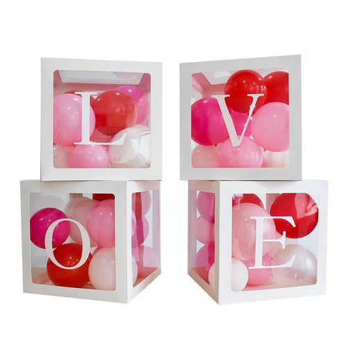 Boxes " L O V E "