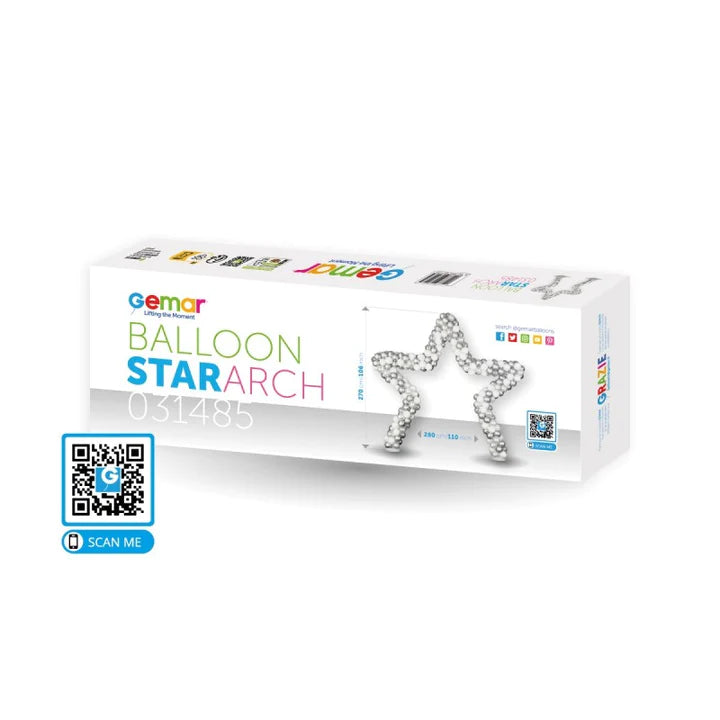 Balloon Star Arch 031485