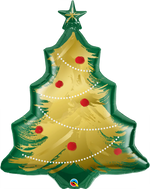 Brushed Gold Christmas Tree 40"