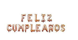 Feliz Cumpleaños Foil Balloons Mylar Kits 16”