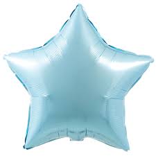 5 Pack Star Shaped Foil Balloon  4"  (Choose your color) Flat