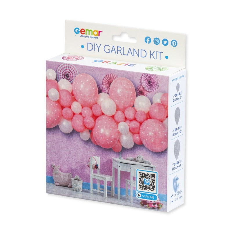 DIY GARLAND KIT BABY PINK 031355