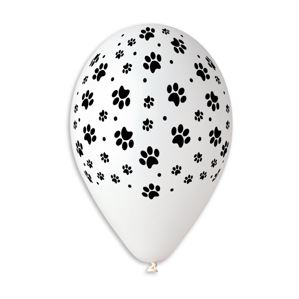 Dog Dots Printed Balloon GS110-636 | 50 balloons per package of 12'' each