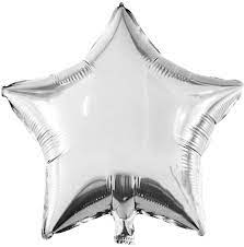 Star Balloons 18" Single Pack (Choose Your Color)