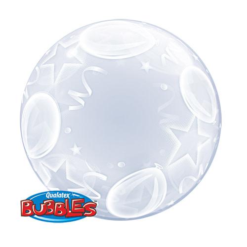 Deco Bubble Balloons & Stars 24"